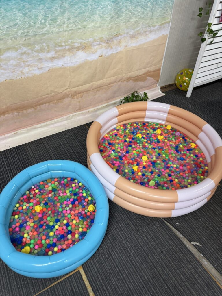 ホテルナトゥールヴァルト富良野の夏休み企画のミニ縁日・花火