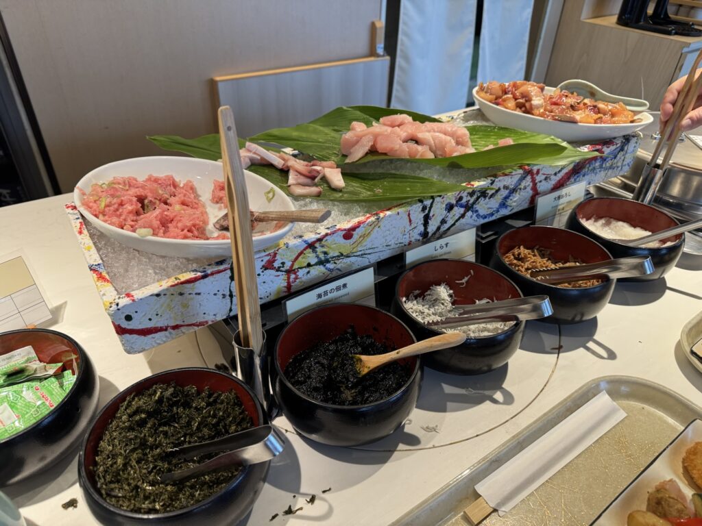 朝から海鮮丼だって作れます
