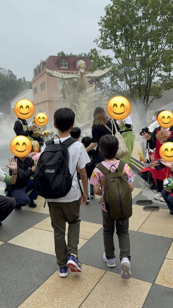 たくさんのキャストさんが出迎えてくれました