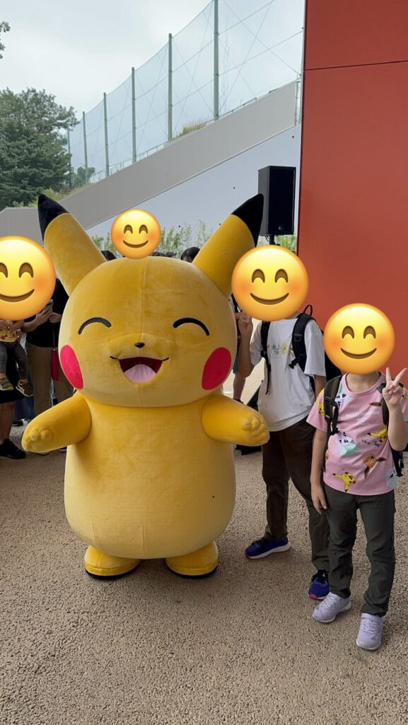 ニッコリお目目のピカチュウ