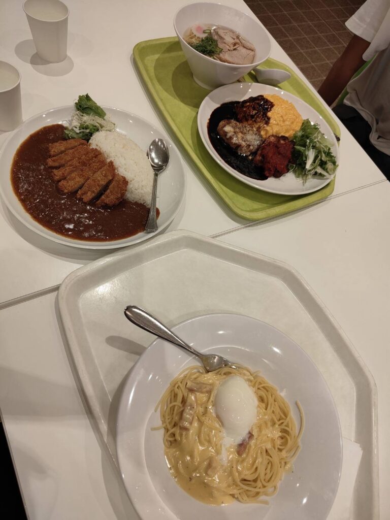 料理の写真。がっつり食べたい人におすすめ